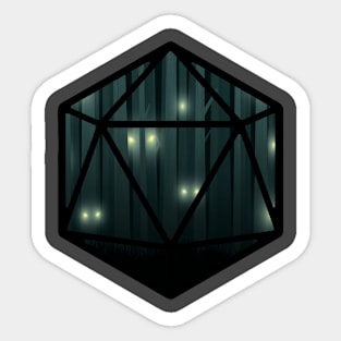 Monsters D20 Sticker